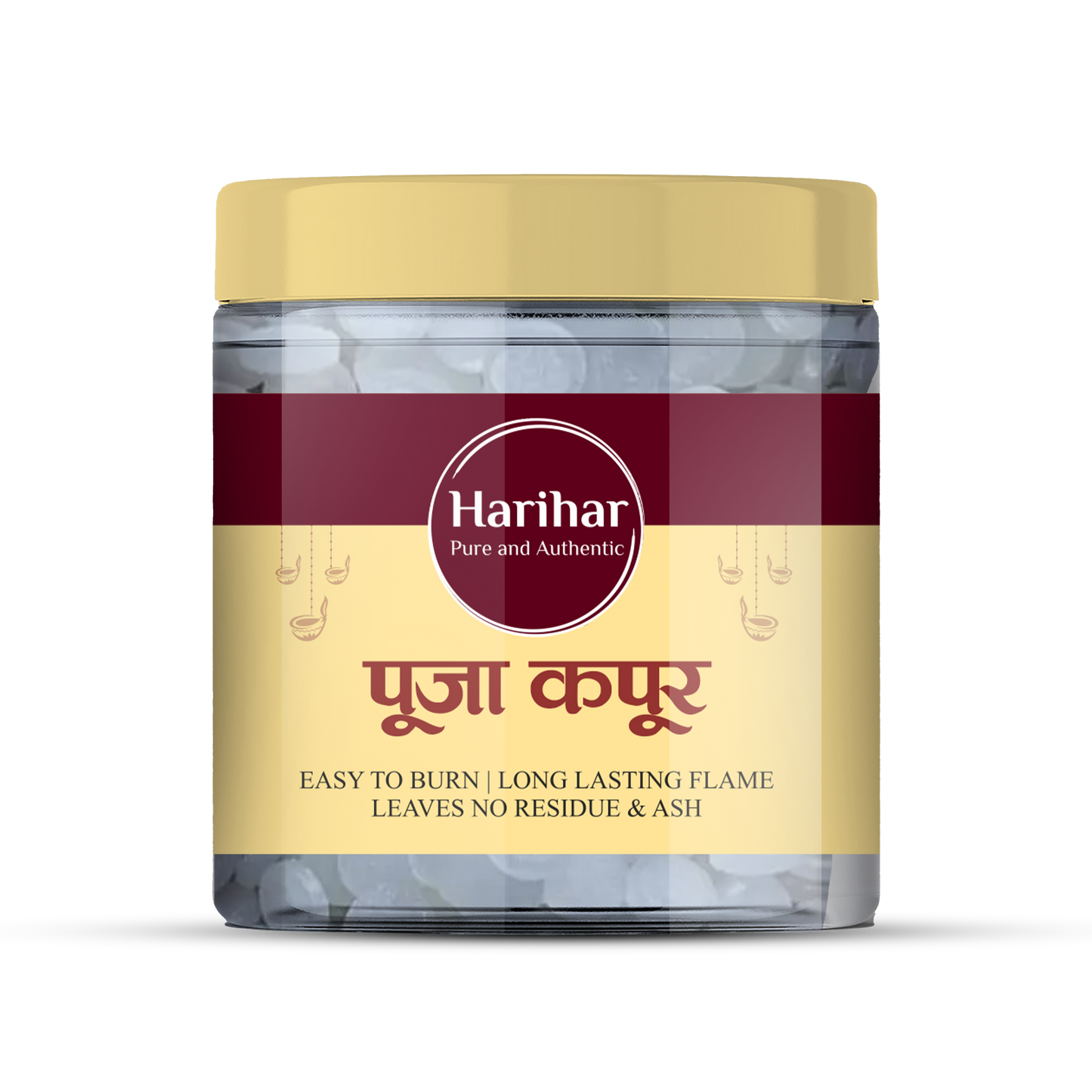 Harihar Pure Camphor Tablets | Shudh Kapoor Tablets | 100 GM