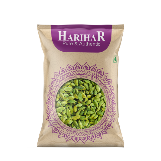 Harihar Fresh Sabut Choti Illaichi | Green Cardamom Whole | 250 GM