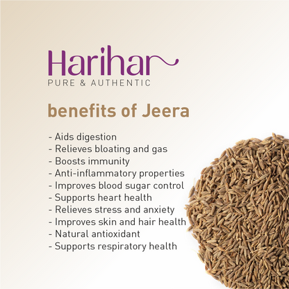 Harihar Fresh Sabut Jeera | Cumin Whole | 200 GM