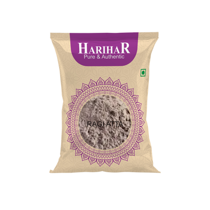 Fresh Gluten Free Ragi Flour | Finger Millet Flour (Nachani) | 900 GM